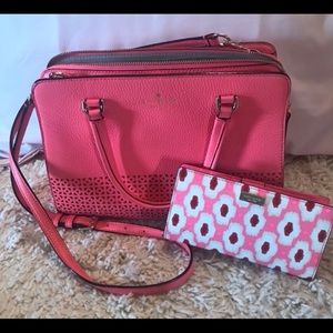 Authentic Kate Spade Spade Purse and Wallet Bundle